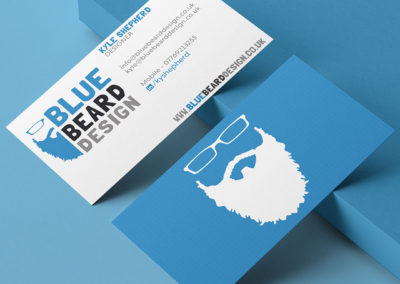 Blue Beard Business Card